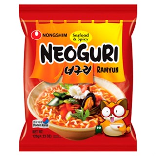 นงชิม NEOGURI นอกูรีอูโด้งบะหมี่อาหารทะเล 120ก.NONGSHIMUDONG NOODLE 120G.