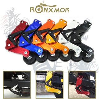 Ronxmor ลูกกลิ้งปรับความตึงโซ่อัตโนมัติ ปรับความตึงโซ่ สําหรับรถจักรยานยนต์