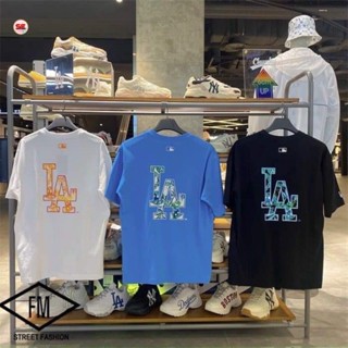 【จัดส่งฟรี】เสื้อยืดMIB-LA  มี 4 สี  เสื้อยืดชายและหญิง เสื้อคู่ชายและหญิงใส่ได้  ส่งฟรี (รหัสSE1999)