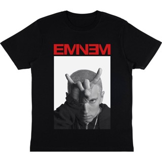 oversize T-shirt เสื้อยืด | เสื้อโอเวอร์ไซซ์ | เสื้อยืด ลาย Eminem HORNS | เสื้อยืด ลาย Rapper EMINEM SLIM SHADY | เสื้อ