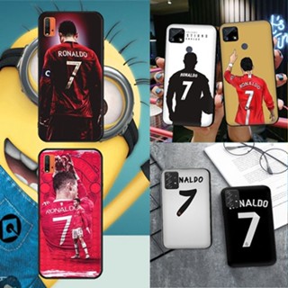 เคสโทรศัพท์มือถือแบบนิ่ม ลาย Cristiano Ronaldo สีดํา สําหรับ Xiaomi Mi 9T Mi 9T Pro Mi 10T Mi 10T Pro Mi 11i Mi 11 Mi CC9E T3