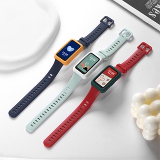 สายนาฬิกาข้อมือซิลิโคน TPU แบบนิ่ม สําหรับ Huawei Band 6 7 Band7