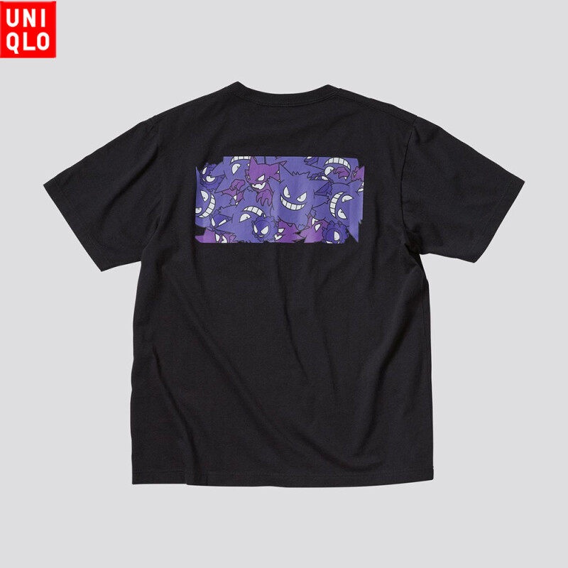 Uniqlo เสื้อยืดลําลองสําหรับผู้ชาย/ผู้หญิงแขนสั้นคอกลมพิมพ์ลาย Pokémon Ut (Pokemon T-Shirt)_07
