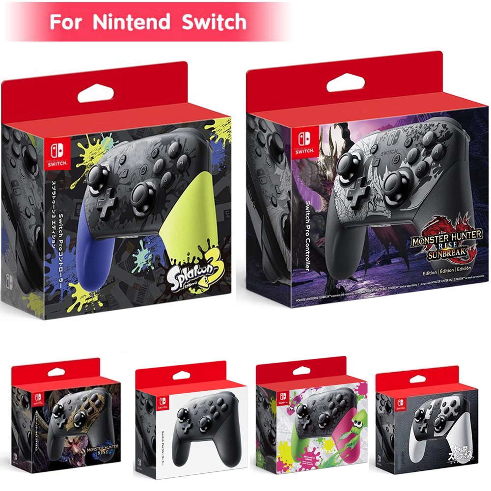 Nintendo Switch Pro จอยสติ๊กไร้สายบลูทูธ สําหรับ