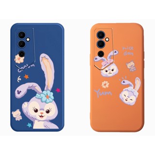 Tecno Pova 4 Pro LG8n เคสโทรศัพท์ สีลูกกวาด ลายกระต่ายน่ารัก นิ่ม TPU ซิลิโคน ป้องกันเต็มรูปแบบ