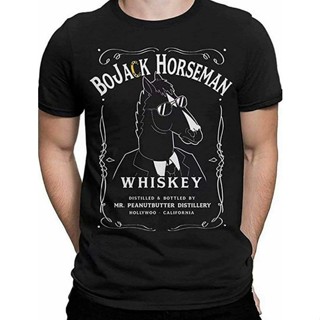 Slim Fit Classic Gym Tops Bojack Horseman Whiskey Fashion T-Shirt Funny Vintage Gift 2022 T Shirt_02