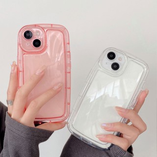 เคสโทรศัพท์มือถือแบบใส กันกระแทก เรียบง่าย สีพื้น สําหรับ Realme C30 C30s 50i Prime C31 C33 C33 C55