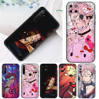 เคสซิลิโคนนิ่ม ลาย Jujutsu Kaisen สําหรับ Realme C2 C3 C11 C12 C15 C17 Realme C20 C21 C21Y