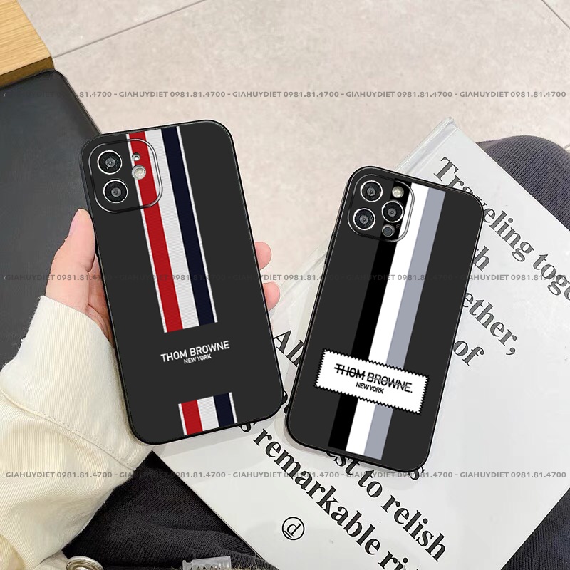 Iphone Thom Browne New York Case Middle Stripe