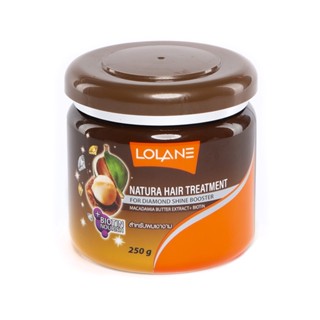 โลแลนเนทูร่าแฮร์ทรีทเมนท์ผมหยาบ  250ก.LOLANE NATURAHAIRTREATMENT NOURISHING 250G.