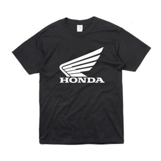 เสื้อยืด คอกลม ฮอนด้า มอเตอร์ไซต์ HONDA 004 T SHIRT COTTON 100%