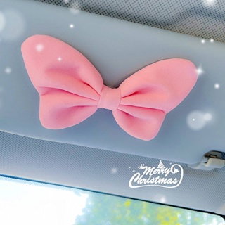 Car Decoration 2023 New Female Car Interior Decoration Red Bow Vehicle Center Console Small Accessories pLgg