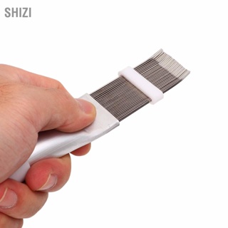 ShiZi เครื่องปรับอากาศ Fin Comb สแตนเลสอลูมิเนียมอัลลอยด์คอนเดนเซอร์ Straightener Cleaner