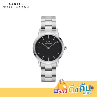 Daniel Wellington นาฬิกาข้อมือ Iconic Link S Black 32มม สีเงิน