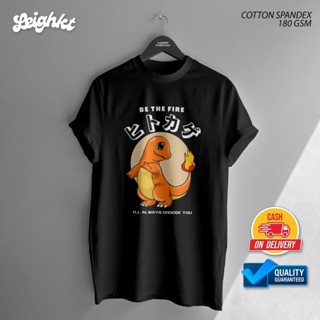 Pokemon Charmander Be the Fire Shirt 『Cotton Spandex』 Leighkt Collection_07