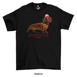 เสื้อยืดลาย " The Dachshund Lover  "Classic Cotton Unisex by 【Nothing Hills】_02