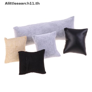 Alittlesearch11 หมอนโชว์นาฬิกาข้อมือ ประดับไข่มุก สําหรับจัดระเบียบเครื่องประดับ