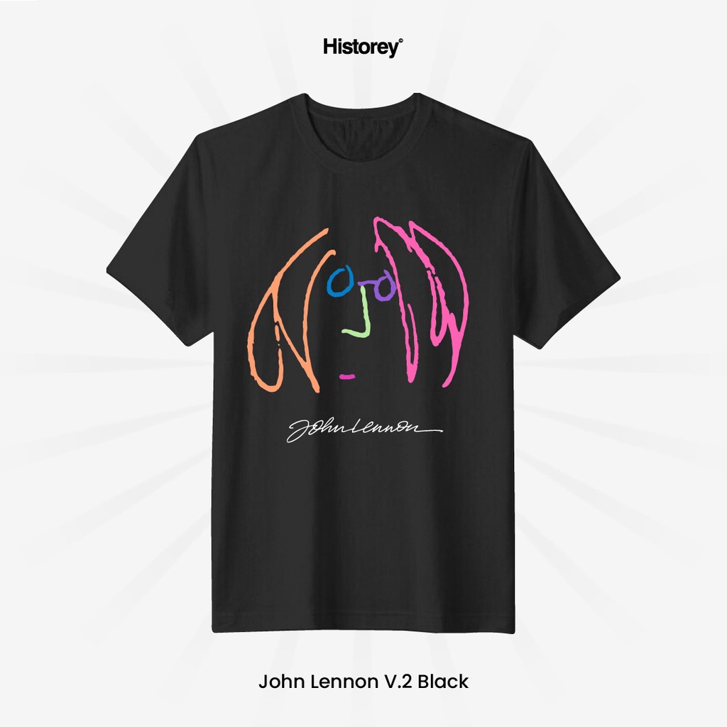 เสื้อยืด | เสื้อยืดวง | John Lennon V.2 Premium Cotton Combed 24s