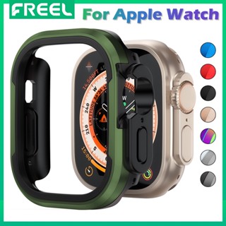 เคสนาฬิกาข้อมือ โลหะผสมอลูมิเนียม สําหรับ apple watch ultra 49 มม. series 8 7 45 มม. 41 มม. 40 มม. 44 มม. iwatch series ultra 6 SE 5 4