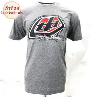 เสื้อยืด ผ้าฝ้าย ไมโครไฟเบอร์ พิมพ์ลาย Troy Lee สไตล์คลาสสิก สําหรับผู้ชาย 12227