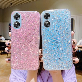 พร้อมส่ง ใหม่ เคสป้องกันโทรศัพท์มือถือ TPU แบบนิ่ม ลายกากเพชร กันกระแทก สําหรับ OPPO Reno8 T Reno 8T A78 5G 4G 2023