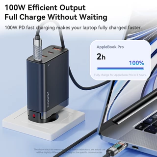 Toocki 100W สายเคเบิล Type C เป็น Type C PD 3.0 QC 4.0 ชาร์จเร็ว USB C เป็น USB C สําหรับ Xiaomi Samsung Type C สายเคเบิล