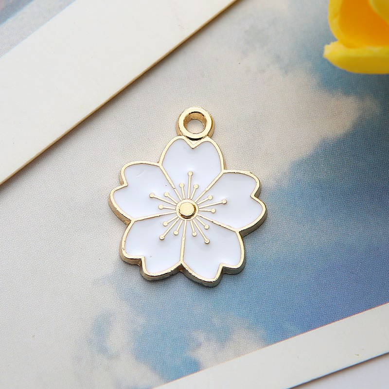 【พร้อมส่ง! ! ! 】B04 จี้โลหะ รูปดอกไม้น้อยน่ารัก แฮนด์เมด ขนาดเล็ก สําหรับทําเครื่องประดับ ต่างหู สร้อยข้อมือ diy