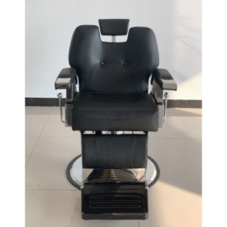 Barber chair รุ่นขายดี เก้าอี้ร้านเสริมสวย บาร์เบอร์ สำหรับทำผมตัดผม โช๊คไฮดรอลิค เอนได้ ฐานสแตนเลสสแข็งแรงทนทาน ส่งทั่ว