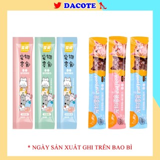 10 thanh Súp thưởng cho mèo Shizuka, cat food đầy đủ dinh dưỡng giá rẻ thanh 15g