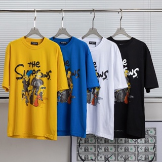 [OS XS-L] Balenciaga X The Simpsons tee เสื้อยืดคอกลม unisex_09