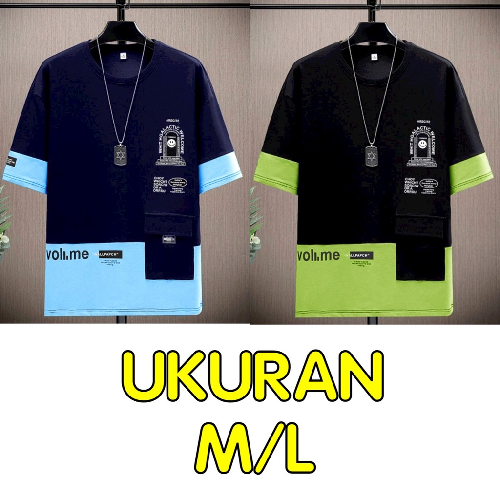 Asgard777 - เสื้อยืด VOLME / เสื้อสั้น / เสื้อยืด / เสื้อ oblong