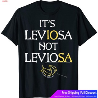 SKTT1 ลีวายส์เสื้อยืดยอดนิยม Harry Potter Its LevIOsa Not LevioSA T-Shirt levis Sports T-shirt แฟชั่นสไตล์เรียบง่_12