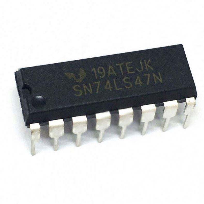 Logic IC ส่วนประกอบ 74LS47 DIP16 - SN74LS47 SN74LS47N