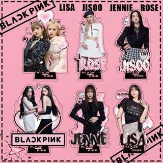 โมเดลฟิกเกอร์อะคริลิค Blackpink Humanoid Big Stand LISA Kim Ji-Ni Kim Ji-Soo Park Chae-Young Star ความละเอียดสูง