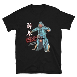 เสื้อยืด พิมพ์ลายภาพยนตร์ Kung Fu Shaolin สไตล์วินเทจ คลาสสิก เรโทร สําหรับผู้ชาย (3)