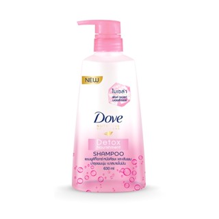 โดฟ 630มลDOVE แชมพู ดีท็อกซ์ชมพู SHAMPOO DETOXNOURISHMENT 630ML