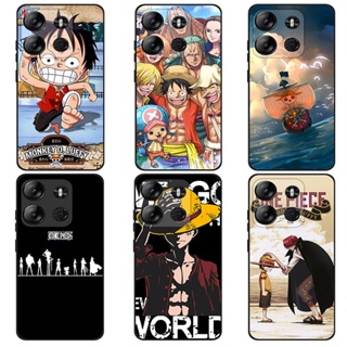 เคส Infinix Smart 7 X6515 Case การ์ตูน One Piece เคสซิลิโคน Soft TPU โทรศัพท์มือถือ Back เคส