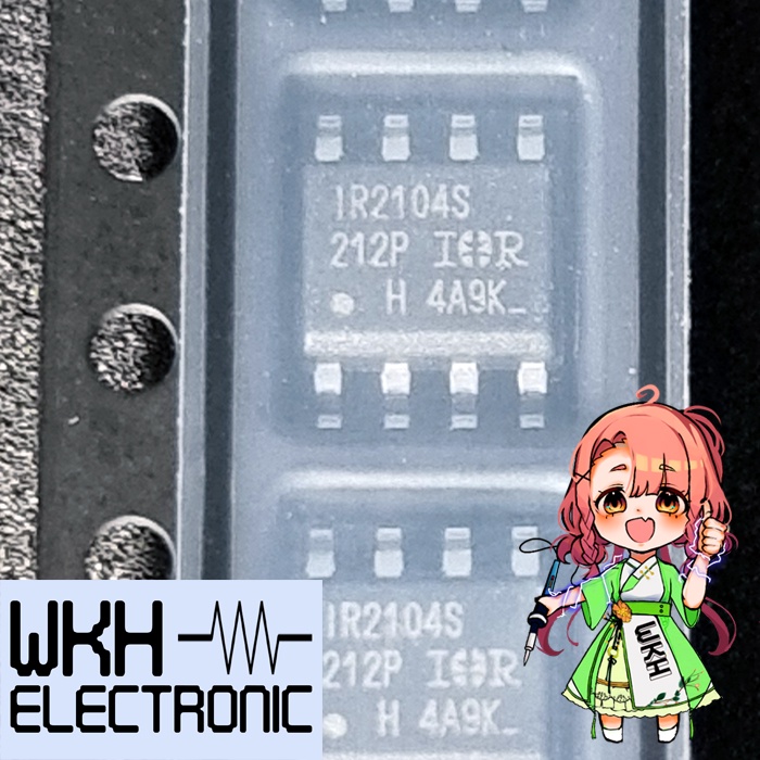 ต้นฉบับ IR2104S IR2104 SMD IR 2104S IR 2104 SOP8 ไดร์เวอร์สะพานครึ่ง