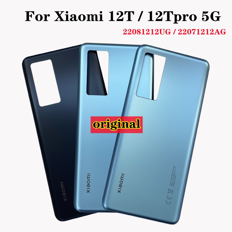 สําหรับ Xiaomi 12T Pro 22081212Ug / Mi 12T 5G 22071212Ag ฝาครอบ ...