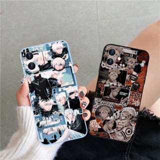 เคสโทรศัพท์มือถือแบบนิ่ม ผิวด้าน ลายอะนิเมะมหาเวทย์ผนึกมารญี่ปุ่น สําหรับ Vivo Y11S Y12S Y12A Y20 Y20A Y11 Y17 Y15 Y15S Y12 Y21 Y21S Y30 Y33 Y50