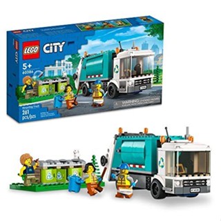 Lego City 60386 ชุดของเล่นรถบรรทุกรีไซเคิล