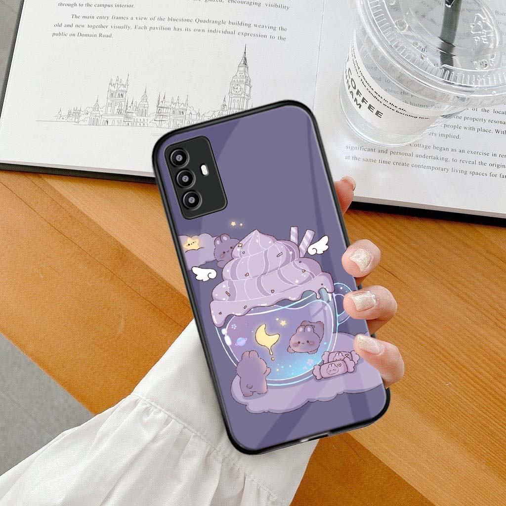 Hardcase 2d Glossy สําหรับOppo A95 4G 5G - Softcase HpสําหรับOppo A95 45 Oppo A95 5G - เคสHpสําหรับO