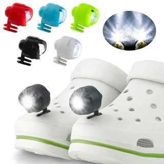 ไฟ 3 โหมด กันน้ํา IPX5 สําหรับตกแต่งรองเท้า Crocs