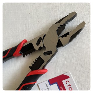 คีมช่างไฟเอนกประสงค์6ใน1#999-9"SOLO ของแท้ ALL PURPOSE LINEMANS PLIERS 6 IN 1 by ctool ซีทูล