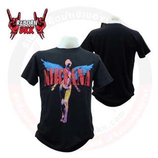 2023เสื้อวง Nirvana ลิขสิทธิ์แท้100%