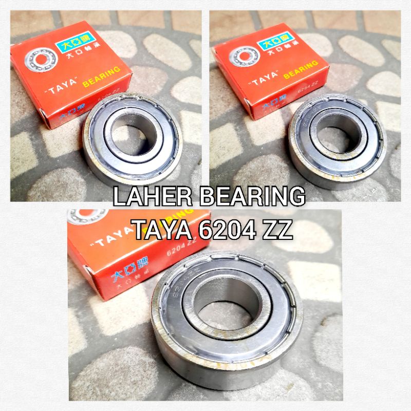 TAYA 6205 ZZ & 6204 ZZ BEARING