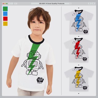 DB-0001 Dora-Bot T-Shirts  เสื้อยืดเด็กคอกลม ลายโดราบอท ลิขสิทธิ์แท้