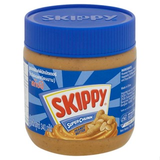 สกิปปี้เนยถั่ว PEANUT หยาบ 340ก.SKIPPYBUTTER (ROUGH) 340G