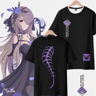 Honkai Impact 3 Rita Rossweisse Style 3D Printing T-shirt Summer Fashion Round Neck Short Sleeve Popular Streetwear_01