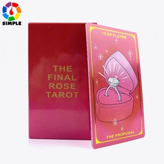 The Final Rose Tarot Oracle Cards Deck